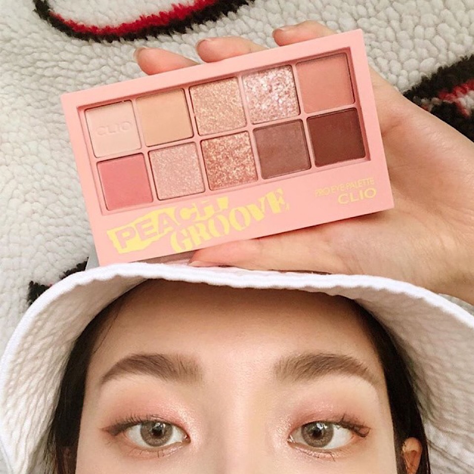 BẢNG PHẤN MẮT CLIO PEACH GROOVE PRO EYE PALETTE